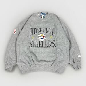Vintage Pittsburgh Steelers Lee Sport Sweatshirt Mens XL NFL Nutmeg Mills NWT